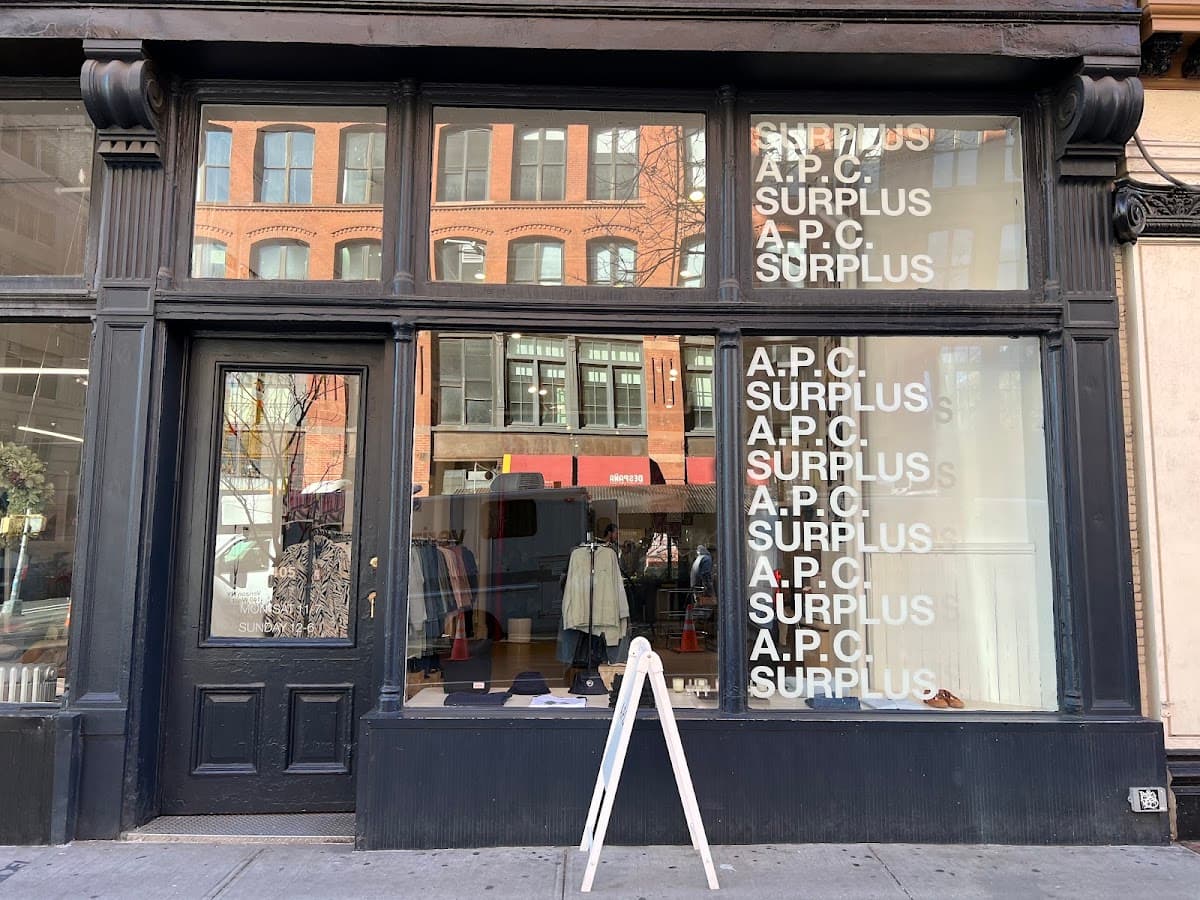 A.P.C. Surplus - NYC